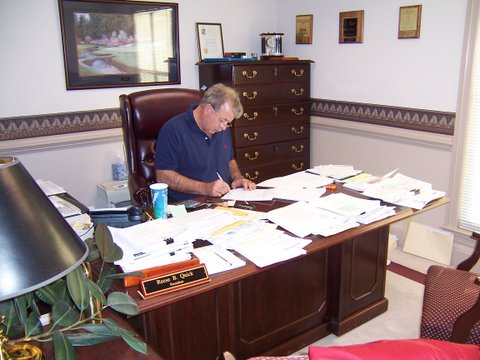 Hard at work for you
